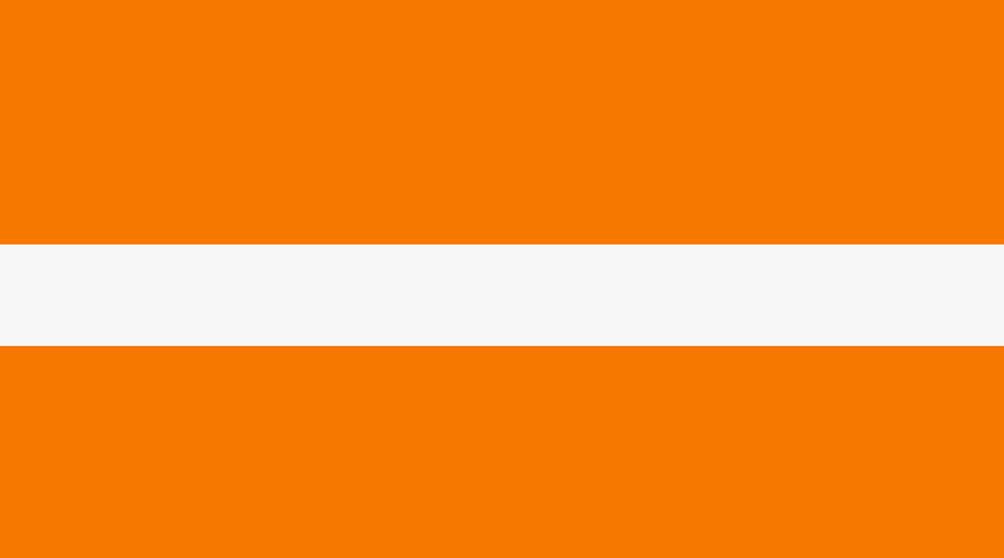 a color story: popeyes orange and white