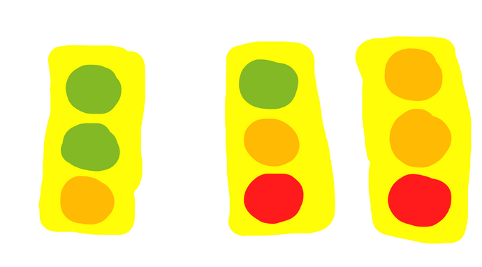 a color story: traffic lights